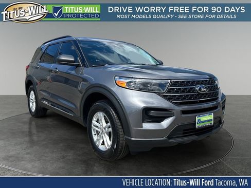 Used 2022 Ford Explorer XLT w/ Class IV Trailer Tow Package AWD/4WD image 1