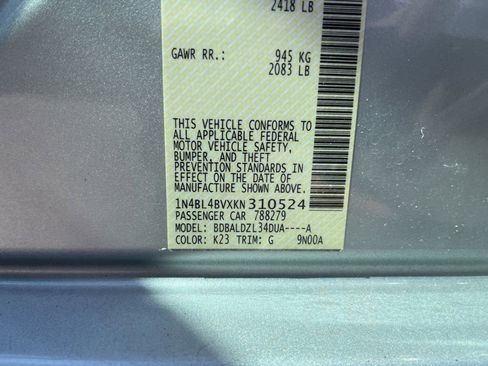 Used 2019 Nissan Altima 2.5 S FWD image 9