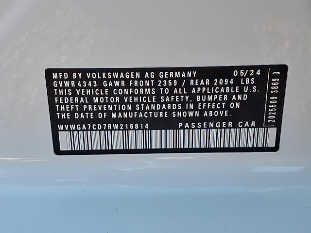 Used 2024 Volkswagen GTI S FWD image 27