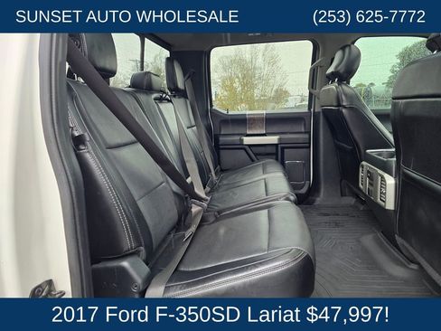 Used 2017 Ford F350 Lariat w/ Lariat Ultimate Package image 22