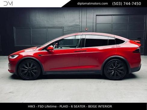 Used 2022 Tesla Model X Plaid AWD/4WD image 4