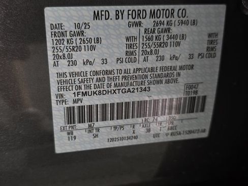 Used 2026 Ford Explorer Active w/ Active Comfort Package AWD/4WD image 10