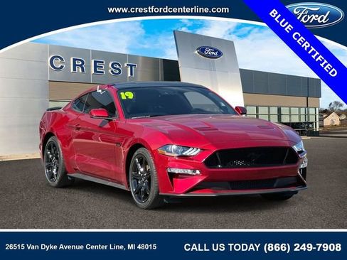 Certified 2019 Ford Mustang GT Premium w/ Equipment Group 401A image 1