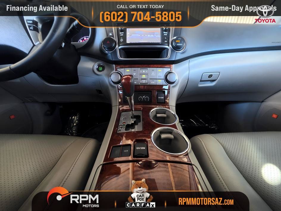 Used 2013 Toyota Highlander Limited w/ Protection Pkg FWD image 17