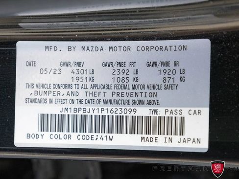 Used 2023 MAZDA MAZDA3 AWD 2.5 Turbo Hatchback image 39