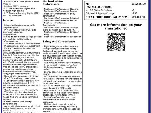 Used 2015 Toyota Corolla LE image 2