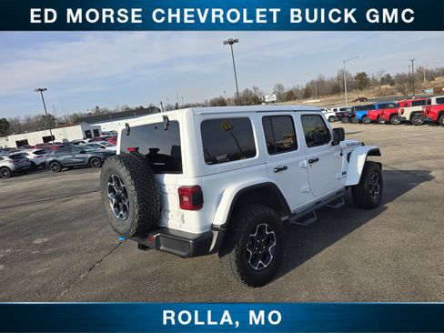 Used 2022 Jeep Wrangler Unlimited Rubicon 4xe w/ Cold Weather Group image 3