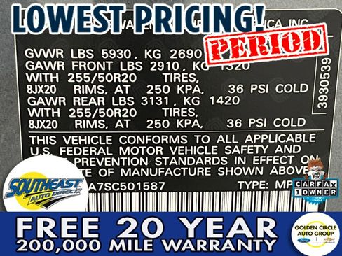 Used 2025 Volkswagen Atlas SE image 64