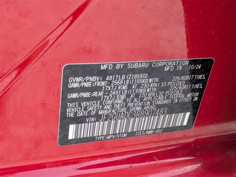 Used 2024 Subaru Crosstrek 2.0i Premium image 29