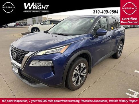 Certified 2022 Nissan Rogue SV w/ SV Premium Package AWD/4WD image 1