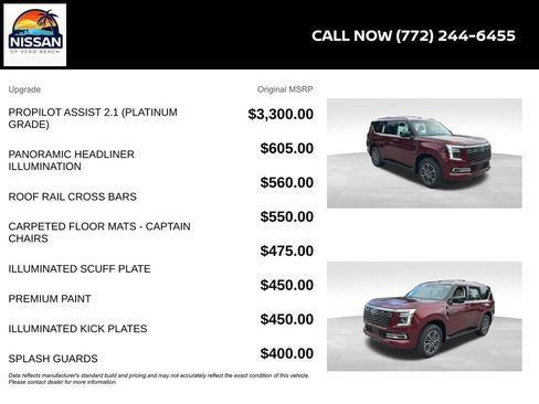 New 2025 Nissan Armada Platinum image 6