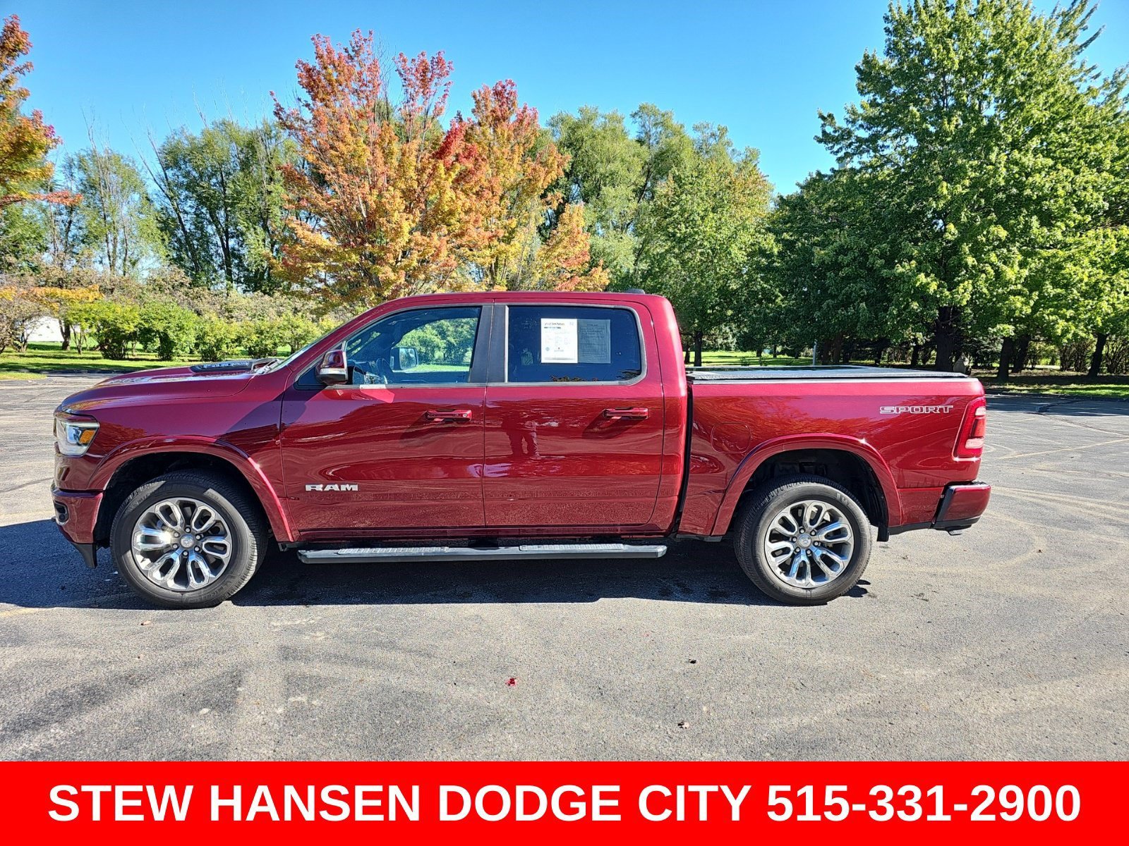 Used 2021 RAM 1500 Laramie w/ Sport Appearance Package AWD/4WD image 1