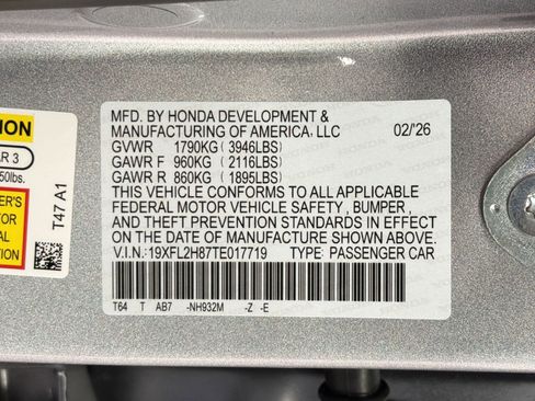 New 2026 Honda Civic Sport image 19