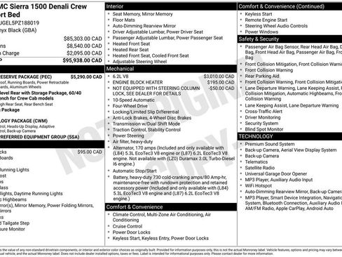 Used 2023 GMC Sierra 1500 Denali w/ Denali Reserve Package AWD/4WD image 5