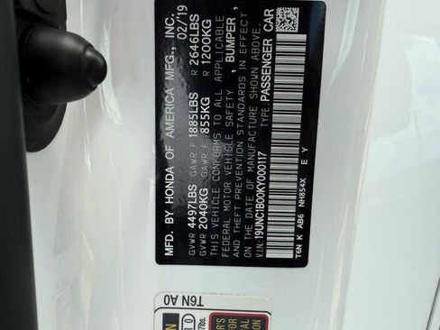 Used 2019 Acura NSX AWD/4WD image 18