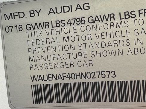 Used 2017 Audi A4 2.0T Premium Plus w/ Premium Plus Package image 9