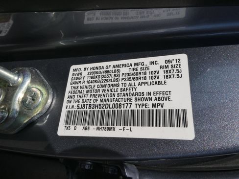 Used 2013 Acura RDX FWD w/ Technology Package image 12