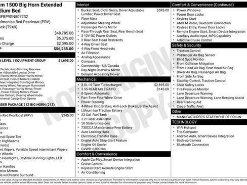 Used 2025 RAM 1500 Big Horn image 32