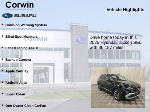 Used 2025 Hyundai Tucson SEL AWD/4WD image 6