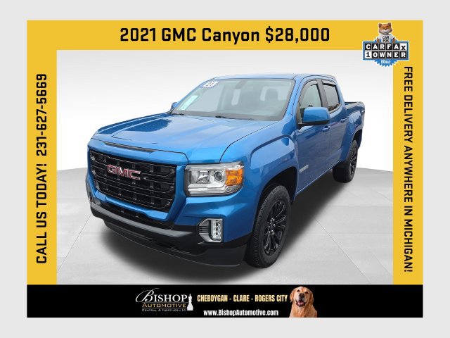 Used 2021 GMC Canyon Elevation w/ High Elevation Package AWD/4WD 360° Tour