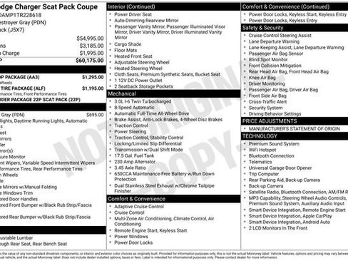 New 2026 Dodge Charger Scat Pack w/ Blacktop Package AWD/4WD image 13