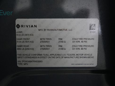 Used 2024 Rivian R1S Adventure Quad AWD/4WD image 29