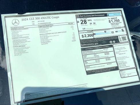 Certified 2024 Mercedes-Benz CLE 300 CLE 300 image 19