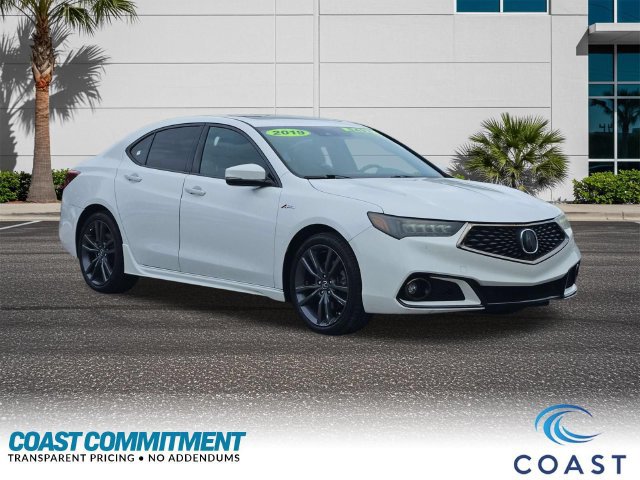 Used 2019 Acura TLX w/ Technology & A-SPEC Package FWD image 3
