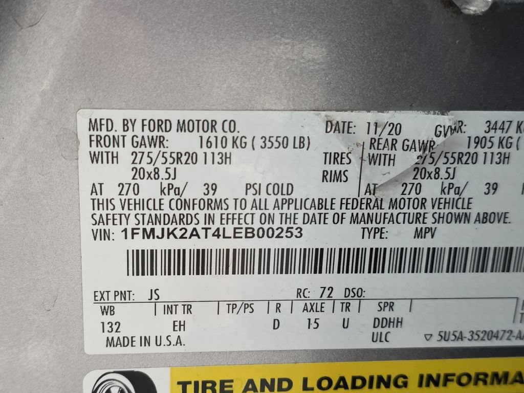 Used 2020 Ford Expedition Max Limited AWD/4WD image 10