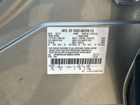 Used 2021 Ford Edge SEL image 36