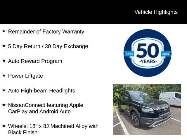 Used 2025 Nissan Pathfinder Rock Creek AWD/4WD image 5