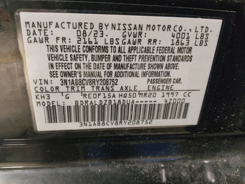 Used 2024 Nissan Sentra SV w/ Trunk Package image 33