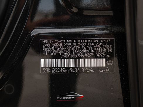 Used 2017 Lexus IS 200t F Sport w/ F Sport Package image 49