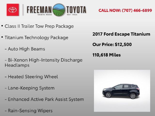 Used 2017 Ford Escape Titanium w/ Equipment Group 301A AWD/4WD image 5