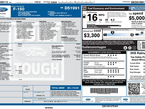 Used 2014 Ford F150 Lariat w/ Equipment Group 502A Luxury image 3