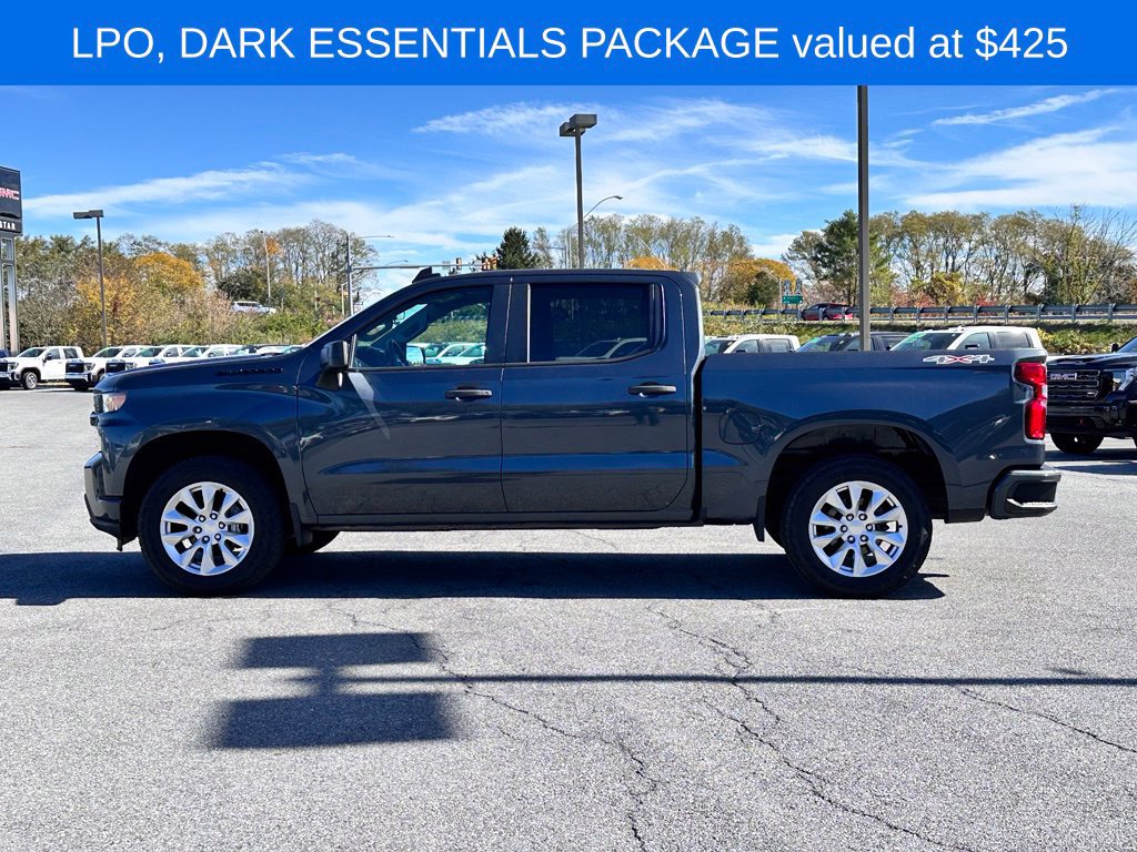 Certified 2021 Chevrolet Silverado 1500 Custom w/ LPO, Dark Essentials Package AWD/4WD image 7