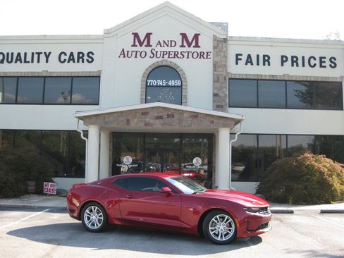 Used 2021 Chevrolet Camaro LS RWD image 1