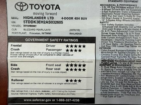 Used 2010 Toyota Highlander Limited image 45