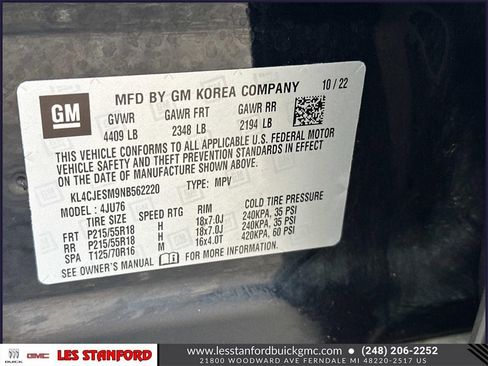 Certified 2022 Buick Encore Preferred w/ Safety Package image 19