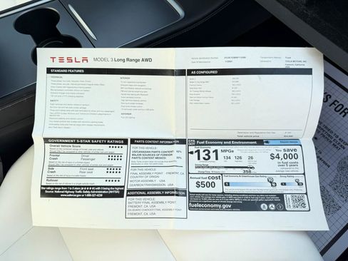 Used 2022 Tesla Model 3 Long Range AWD/4WD image 44