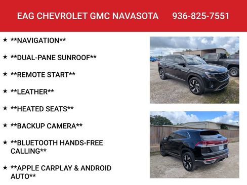 Used 2024 Volkswagen Atlas Cross Sport SEL AWD/4WD image 4