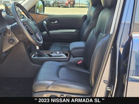 Used 2023 Nissan Armada SL w/ Captain's Chairs Package RWD image 11
