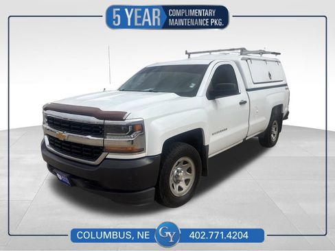 Used 2017 Chevrolet Silverado 1500 W/T w/ WT Fleet Convenience Package AWD/4WD image 1