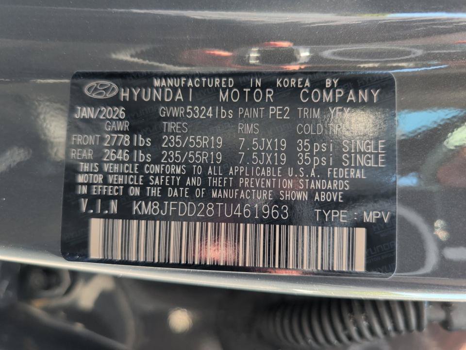 New 2026 Hyundai Tucson Limited AWD/4WD image 35