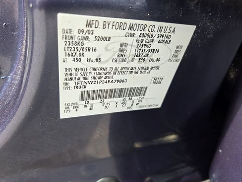 Used 2004 Ford F250 XL AWD/4WD image 28