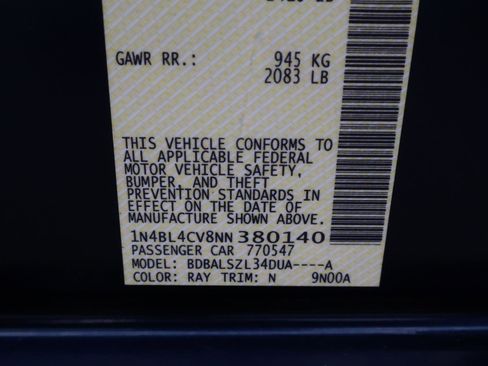 Used 2022 Nissan Altima 2.5 SR image 21