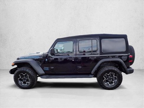 Used 2021 Jeep Wrangler Unlimited Rubicon 4xe AWD/4WD image 2