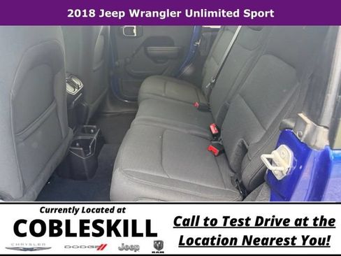 Used 2018 Jeep Wrangler Unlimited Sport AWD/4WD image 12