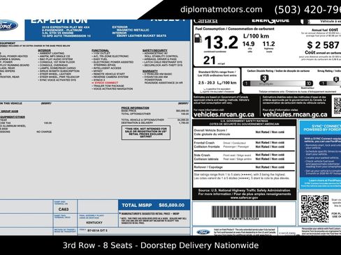 Used 2018 Ford Expedition Max Platinum image 2