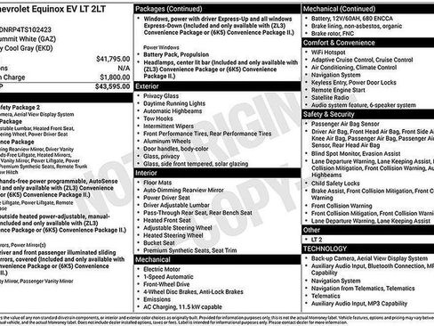 New 2026 Chevrolet Equinox EV LT image 9